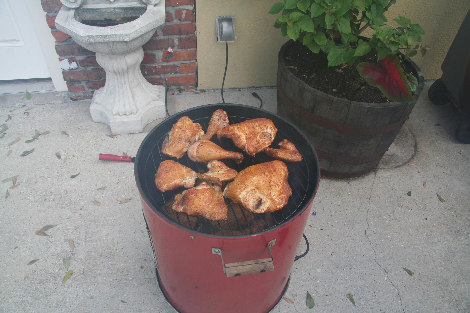 Traditionelles Smoked Chicken/Traditional Smoked Chicken